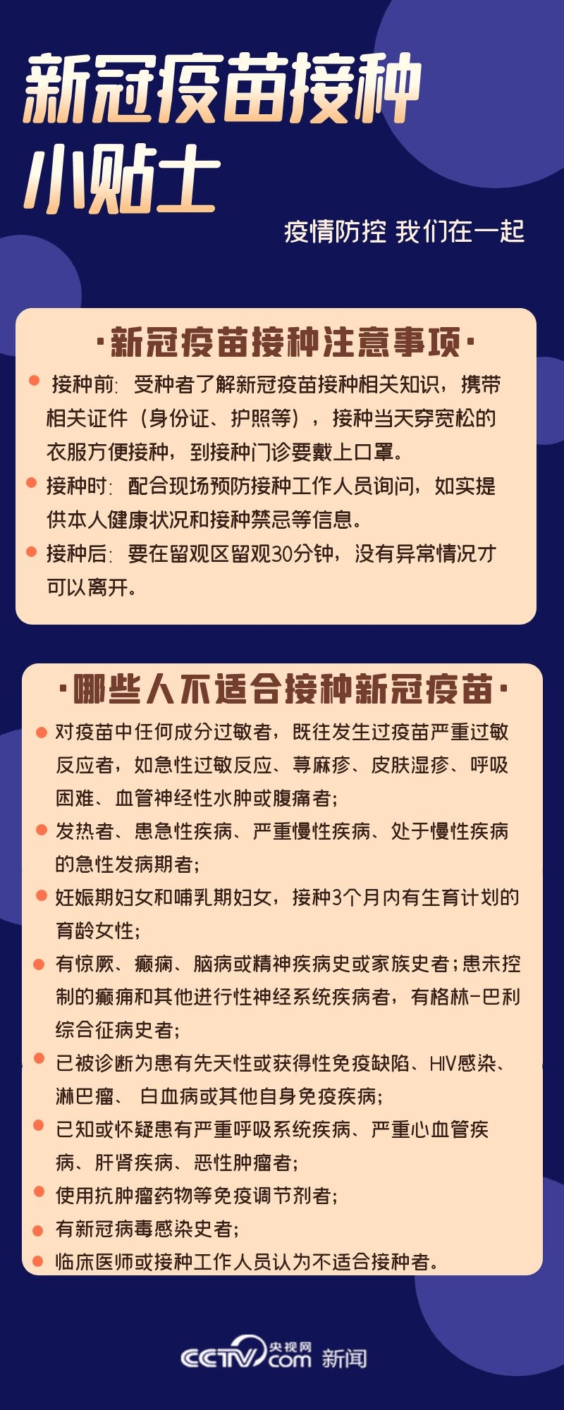 中国新冠疫苗最新接种指南